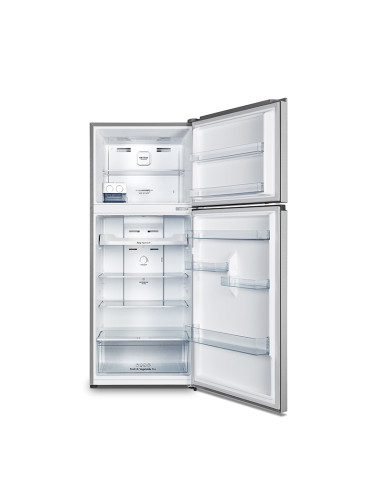 Hisense RT488N4DC2 frigorifero con congelatore Libera installazione 381 L Argento