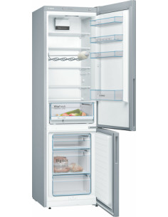 Bosch Serie 4 KGV39VLEAS Frigorifero combinato da libera installazione 201 x 60 cm Metal look Classe E 2