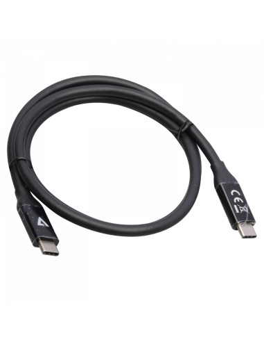 V7 V7USB4-80CM cavo USB 0,8 m USB C Nero