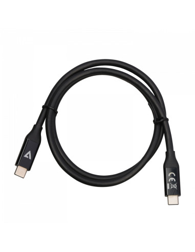 V7 V7USB4-80CM cavo USB 0,8 m USB C Nero