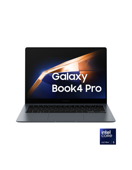 Samsung Galaxy Book4 Pro Laptop, Intel® Core™ Ultra 5 125H, 16GB RAM, 512GB SSD, 14" Dynamic AMOLED 2X touch, Windows 11 Home