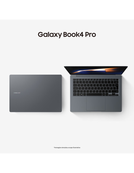 Samsung Galaxy Book4 Pro Laptop, Intel® Core™ Ultra 5 125H, 16GB RAM, 512GB SSD, 14" Dynamic AMOLED 2X touch, Windows 11 Home