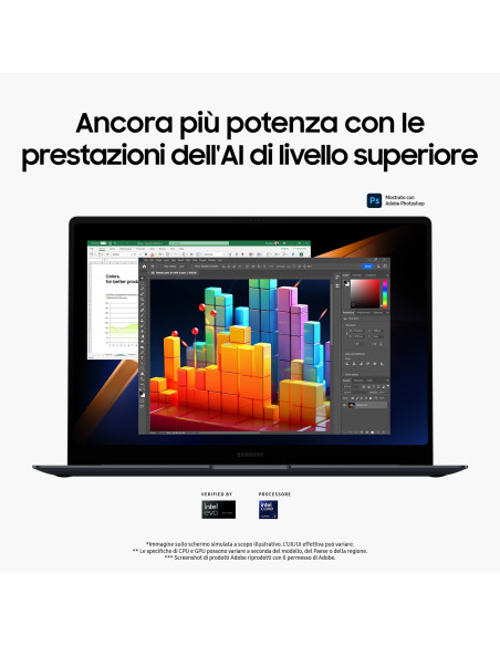 Samsung Galaxy Book4 Pro Laptop, Intel® Core™ Ultra 5 125H, 16GB RAM, 512GB SSD, 14" Dynamic AMOLED 2X touch, Windows 11 Home