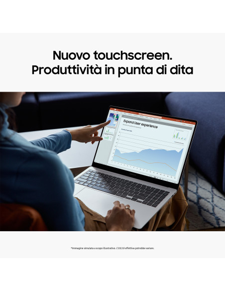 Samsung Galaxy Book4 Pro Laptop, Intel® Core™ Ultra 5 125H, 16GB RAM, 512GB SSD, 14" Dynamic AMOLED 2X touch, Windows 11 Home