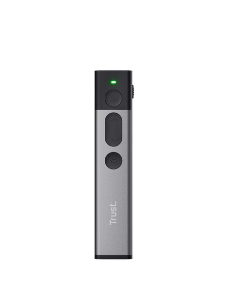 Trust Kazun puntatore wireless RF Alluminio, Nero
