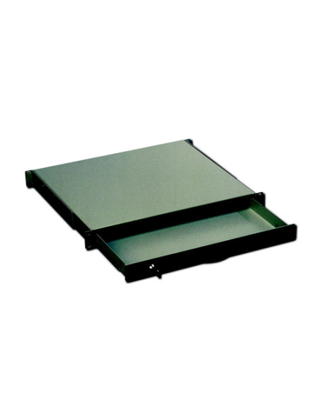 DIGITUS CASSETTO PER ARMADI RACK 19" CON MANIGLIA E CHIUSURA, COLORE NERO DIMENSIONI MM. 482X45X492