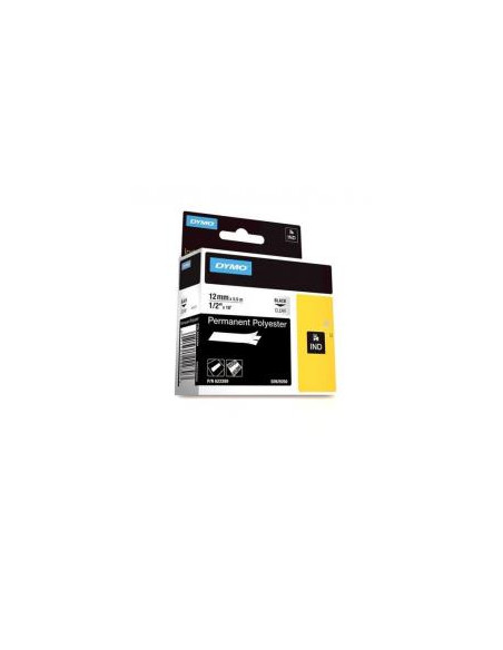 NASTRO 12MMX 5 5M POLIESTERE NE/TRA