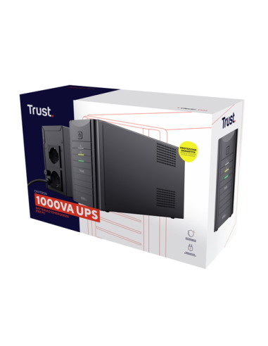 Trust Oxxtron 1000VA gruppo di continuità (UPS) 1 kVA 2 presa(e) AC