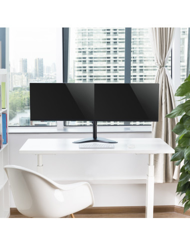 V7 Doppio supporto monitor desktop