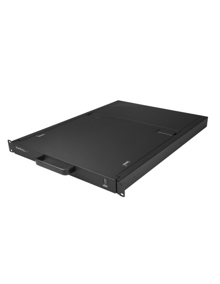 StarTech.com Console KVM per Armadio Rack - Monitor LCD 19" - KVM Switch VGA a 16 porte integrato - Cassetto KVM 1U Montabiole a