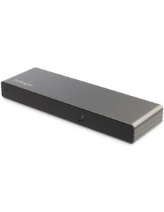 StarTech.com Thunderbolt 3 Dock - Doppio monitor 4K 60Hz TB3 Laptop Docking Station con DisplayPort, HDMI e VGA 1080p - Power De