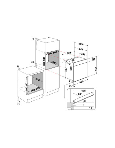 Hotpoint Ariston Forno da incasso FIT 804 H AN HA