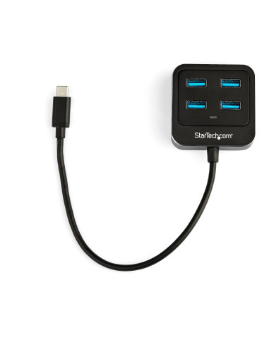 StarTech.com Hub USB-C a 4 porte - Hub USB-C a USB 3.1 Gen 2 (10Gbps) - 4x USB-A