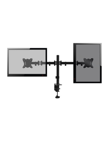 Equip Staffa di montaggio da tavolo articolata per doppio monitor da 13” a 27”