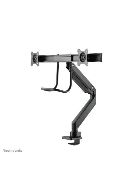 Neomounts NM-D775DXBLACK Braccio per monitor 10-32" - molla a gas - Topfix - 180°-stop