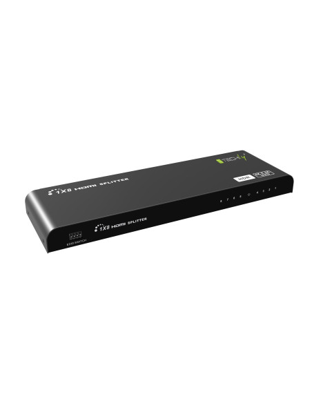 Techly HDR Splitter 1x8 HDMI 2.0 4Kx2K 60Hz