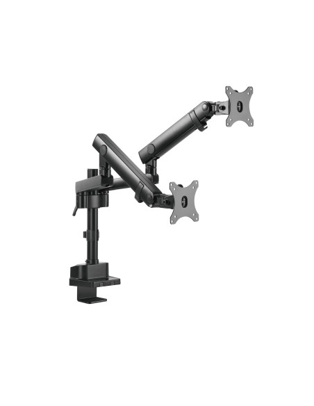 V7 Doppia staffa monitor professionale con regolazione a sfioramento