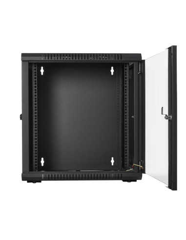 V7 RMWC12UG450-1E rack 12U Da parete Nero