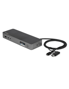 StarTech.com Docking station USB-C e USB-A - Docking station universale per portatili, doppio 4K DP e HDMI, 60W PD, Mac/Windows/
