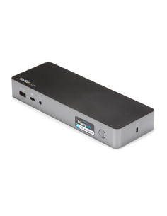 StarTech.com Docking station USB-C e USB-A - Docking station universale per portatili, doppio 4K DP e HDMI, 60W PD, Mac/Windows/ 2