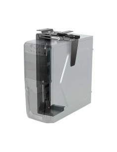 Techly ICA-CS 66 supporto per CPU Porta CPU sotto scrivania Nero
