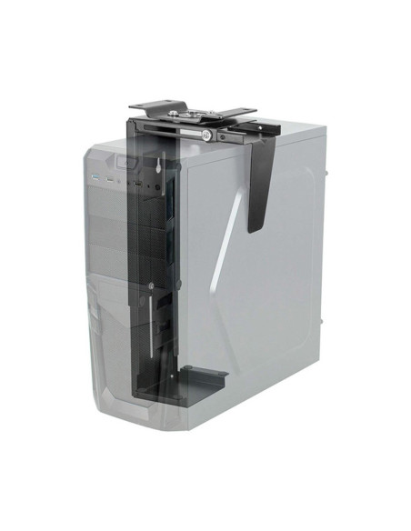 Techly ICA-CS 66 supporto per CPU Porta CPU sotto scrivania Nero