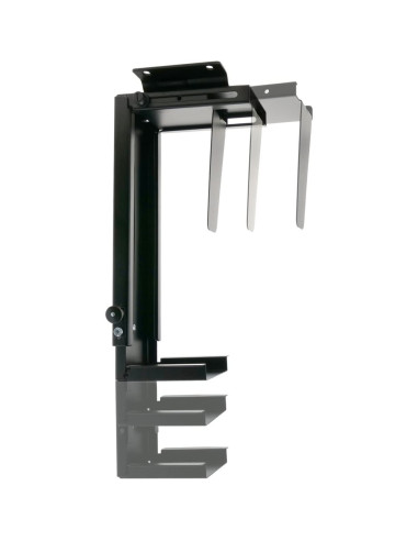 Techly ICA-CS 66 supporto per CPU Porta CPU sotto scrivania Nero