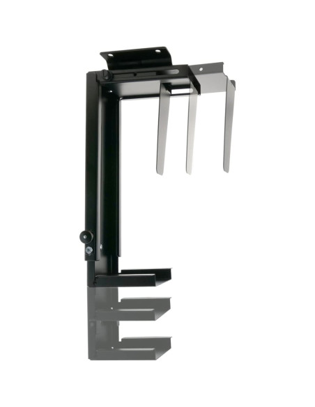 Techly ICA-CS 66 supporto per CPU Porta CPU sotto scrivania Nero