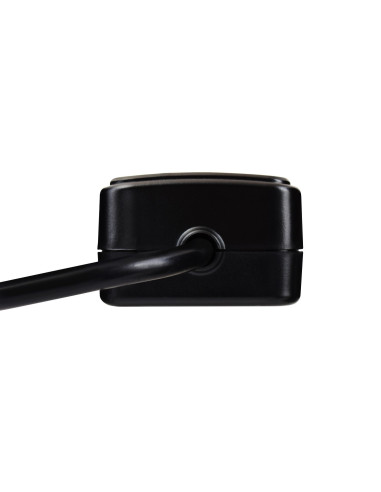 V7 Stabilizzatore di tensione a 6 prese Schuko casa/ufficio, cavo di 1,8 m, 1050 joule, nero