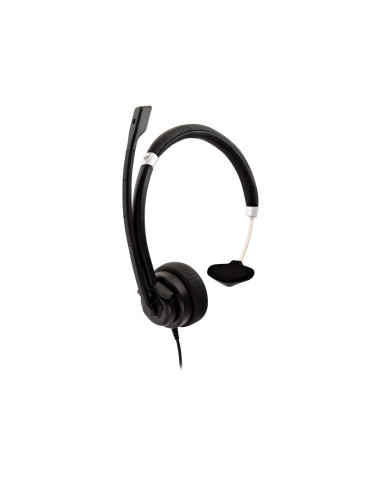 V7 Le cuffie Deluxe Mono USB con microfono