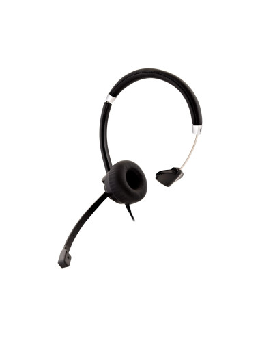 V7 Le cuffie Deluxe Mono 3.5mm con microfono