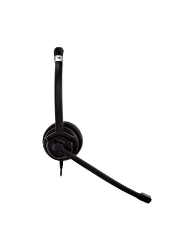 V7 Le cuffie Deluxe Mono 3.5mm con microfono