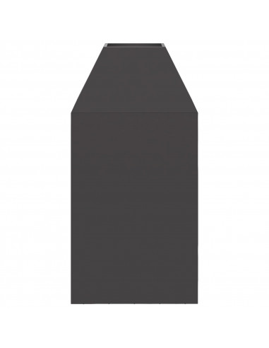 Braciere Nero  50x50x100 cm in Acciaio