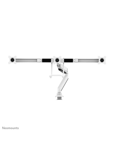 Neomounts NM-D775DX3WHITE Braccio per monitor 17-27" - molla a gas - Topfix - 180°-stop