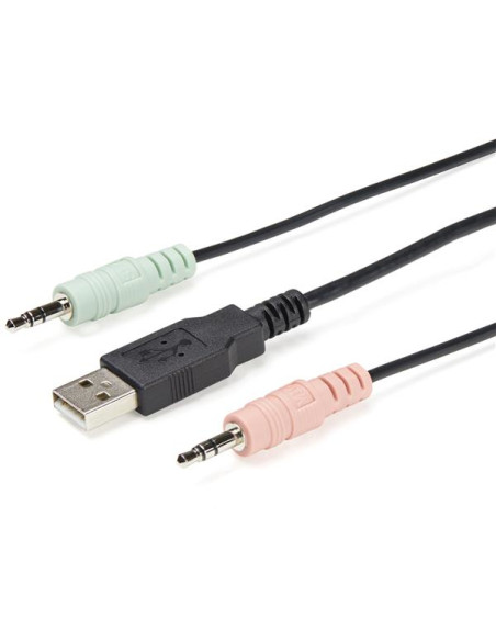 StarTech.com Switch DisplayPort KVM 4K a 60 Hz e 2 porte con cavi integrati