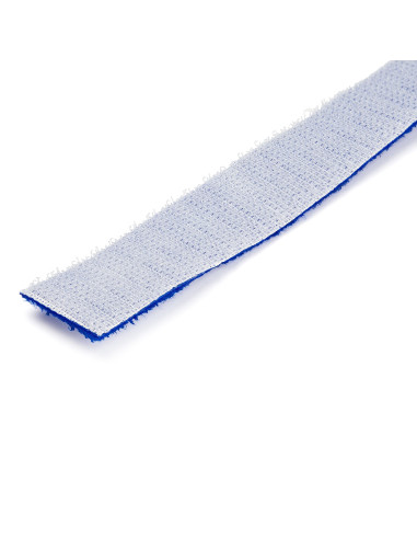 StarTech.com Rotolo di nastro a strappo da 7,6 m - Fascette riutilizzabili da tagliare su misura - Feltro adesivo autobloccante 