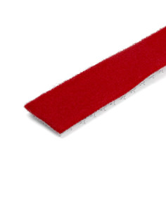 StarTech.com Rotolo di nastro a strappo da 30,5 m - Fascette riutilizzabili da tagliare su misura - Feltro adesivo autobloccante 2