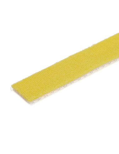 StarTech.com Rotolo di nastro a strappo da 30,5 m - Fascette riutilizzabili da tagliare su misura - Feltro adesivo autobloccante