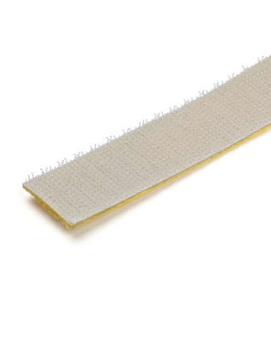 StarTech.com Rotolo di nastro a strappo da 30,5 m - Fascette riutilizzabili da tagliare su misura - Feltro adesivo autobloccante