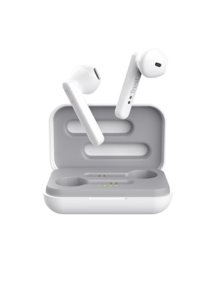 Trust Primo Touch Auricolare True Wireless Stereo (TWS) In-ear Musica e Chiamate Bluetooth Bianco
