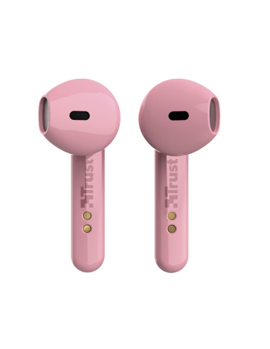 Trust Primo Auricolare True Wireless Stereo (TWS) In-ear Musica e Chiamate Bluetooth Rosa
