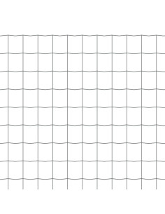 Recinzione Euro in Acciaio 10x1,2 m Grigia