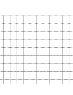 Recinzione Euro in Acciaio 25x1,2 m Grigia