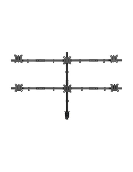 Equip Staffa di montaggio da scrivania per 6 monitor articolati da 17"-32”
