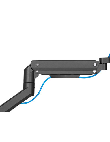 Equip Staffa di montaggio per monitor da scrivania per impieghi gravosi da 17“ a 49”, nero