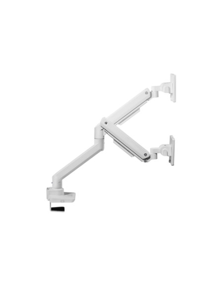 Equip Staffa di montaggio per monitor da scrivania per impieghi gravosi da 17“ a 49”, bianco