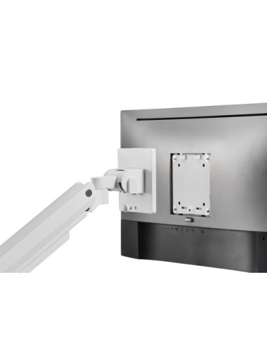 Equip Staffa di montaggio per monitor da scrivania per impieghi gravosi da 17“ a 49”, bianco