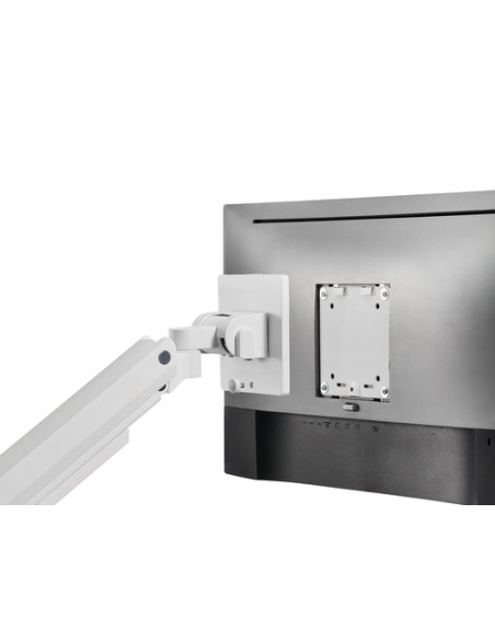Equip Staffa di montaggio per monitor da scrivania per impieghi gravosi da 17“ a 49”, bianco