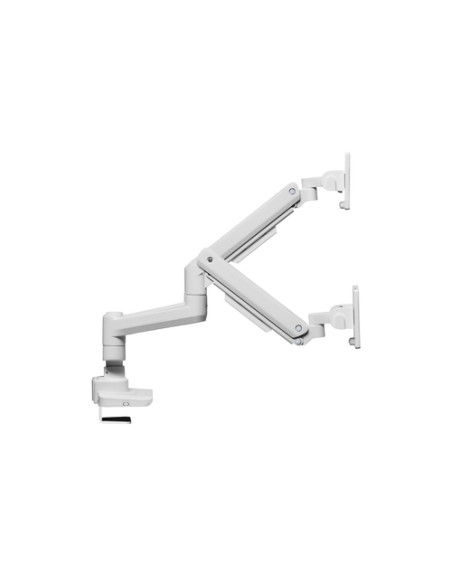 Equip Staffa di montaggio per doppio monitor da 17“-35” per uso intensivo, bianco