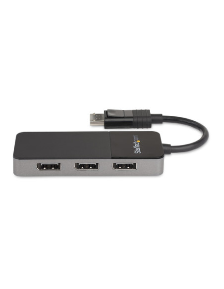 StarTech.com Hub MST DisplayPort a 3 Porte - Adattatore Multi-Monitor DP 1.4 - Sdoppiatore\Splitter Video DisplayPort 4K 30Hz pe